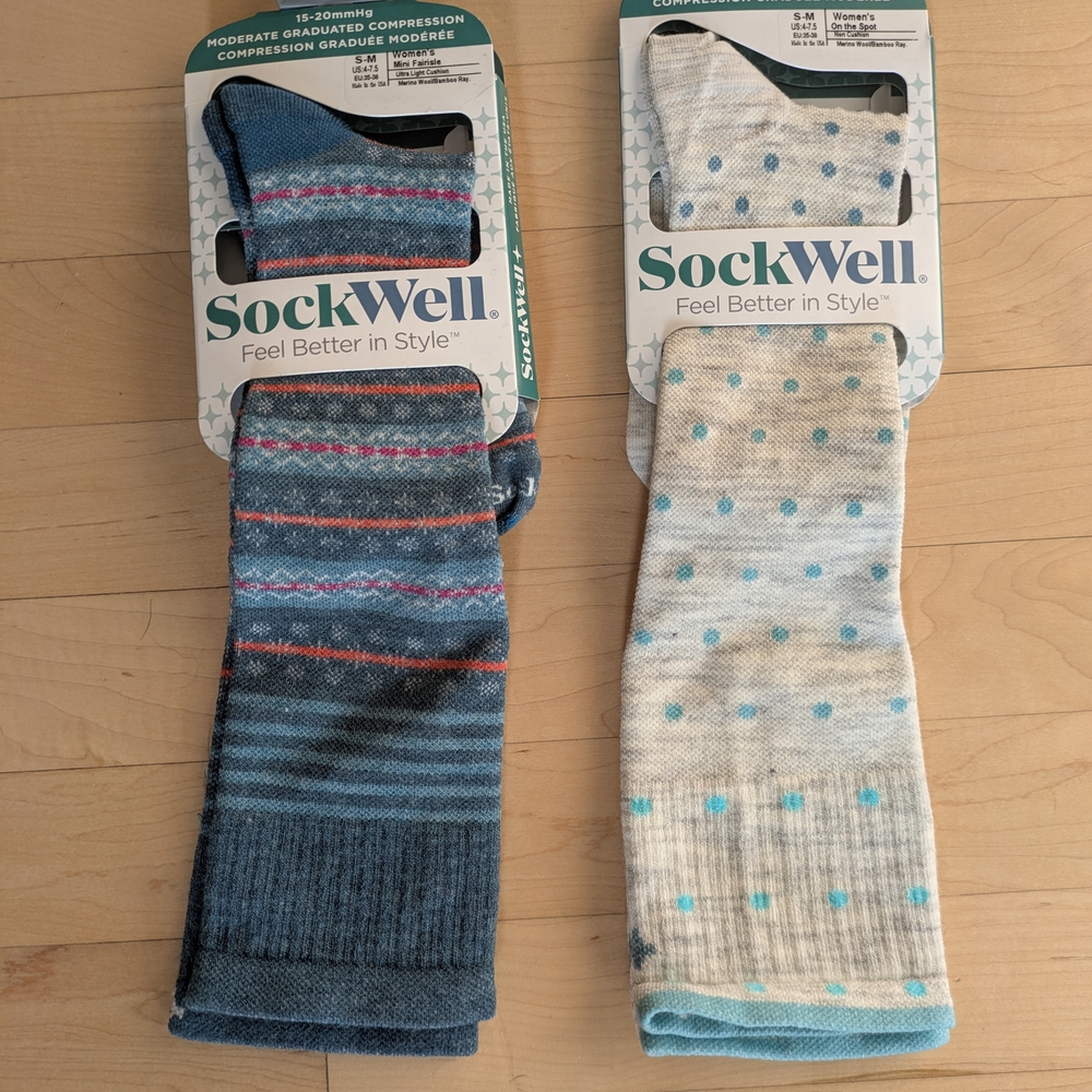 Sockwell Compression Socks - 2 Pair